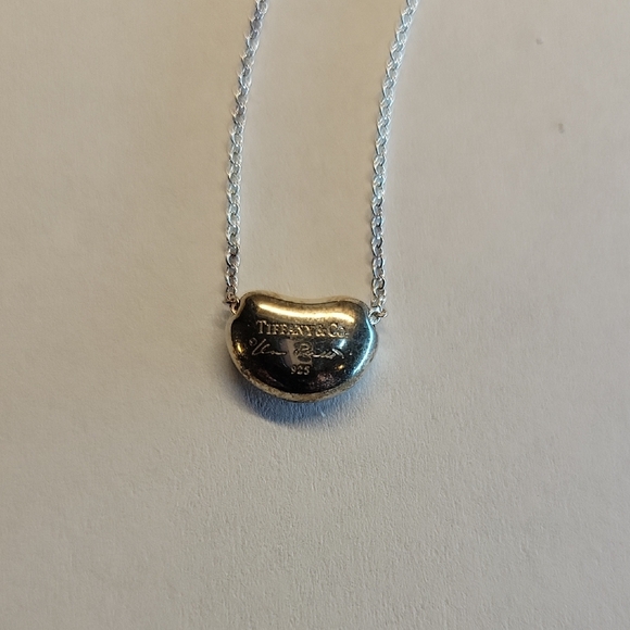 Tiffany & Co. Silver Bean Necklace - Picture 3 of 5